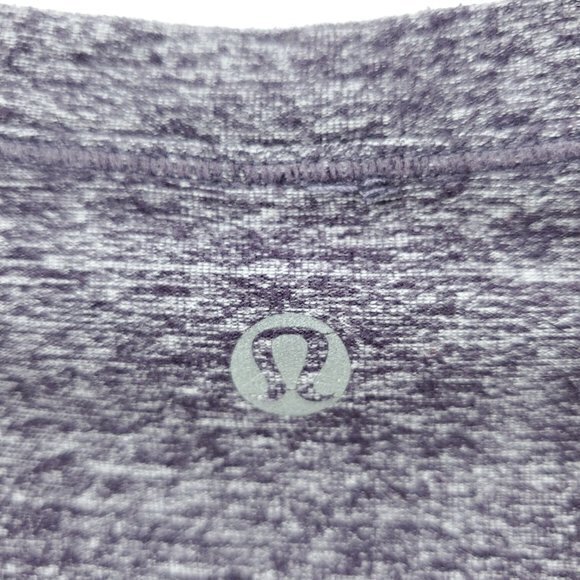 Lululemon Rehearsal Long Sleeve Tunic Top 6/M Heathered Black Swan (Purp… - Picture 7 of 16